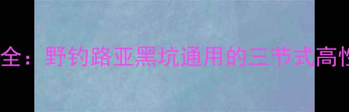 图片 三接轮压竿全：野钓路亚黑坑通用的三节式高性价比鱼竿2