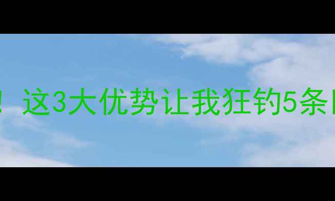 图片 力王鱼竿钓大鱼实测！这3大优势让我狂钓5条巨物（附选购攻略）2
