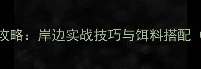图片 桥钓竿钓鲤鱼全攻略：岸边实战技巧与饵料搭配（含精准调漂法）