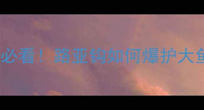 图片 水库路亚野钓全攻略｜新手必看！路亚钩如何爆护大鱼？附实战技巧+避坑指南🎣