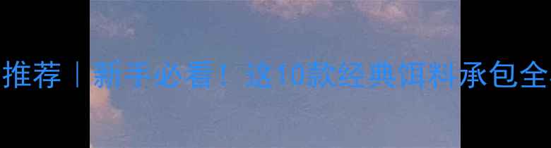 图片 路亚饵推荐｜新手必看！这10款经典饵料承包全年野钓