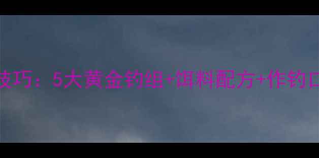 图片 黑坑鲢鳙鱼实战技巧：5大黄金钓组+饵料配方+作钓口诀，新手必看！