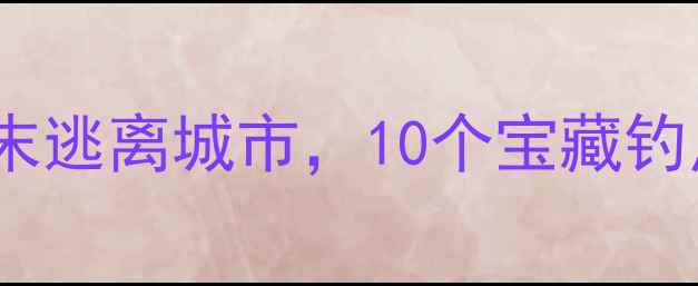 图片 🌟北京免费野钓攻略｜周末逃离城市，10个宝藏钓点+装备清单+避坑指南🌟1